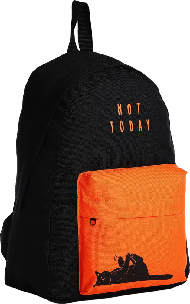 Рюкзак молодёжный «Not today» | Котики Кожгалантерея | NAZAMOK