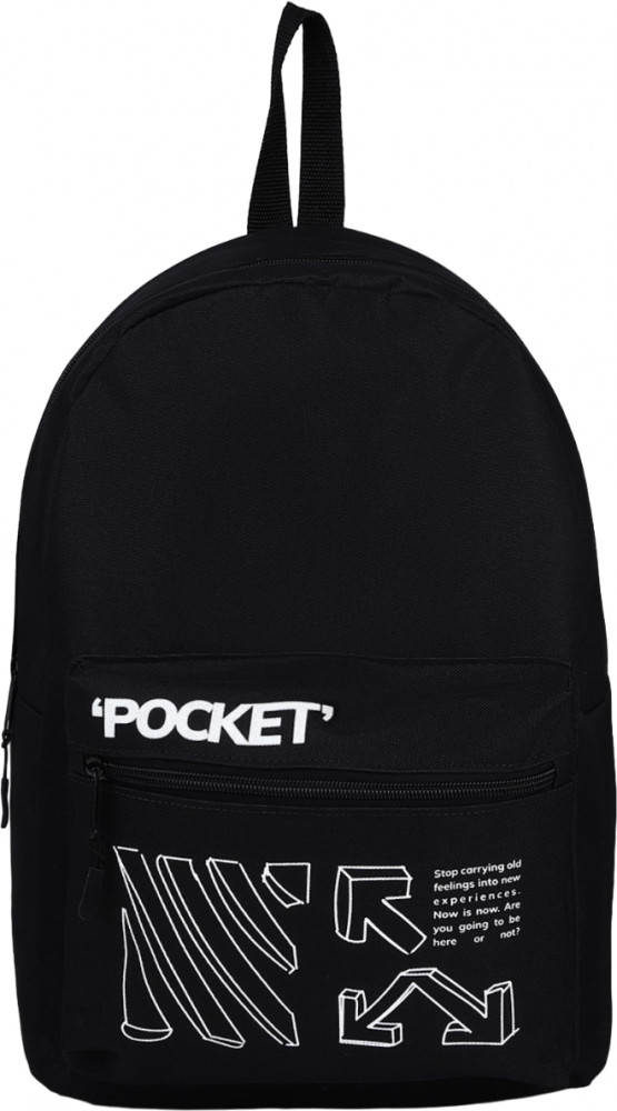 Рюкзак молодежный «Black» | Молодежная кожгалантерея | NAZAMOK