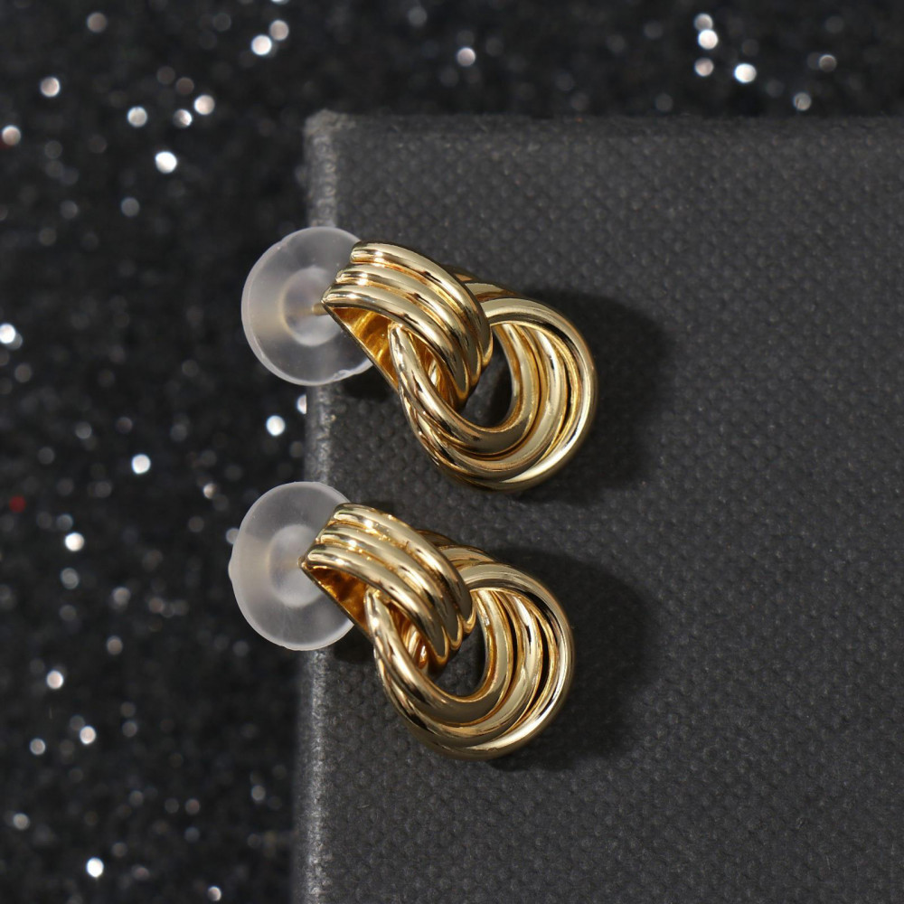 Серьги «Узелок» | Wedding | Queen Fair