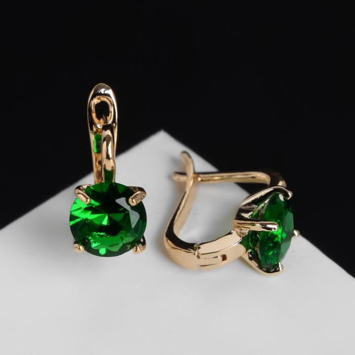 Серьги «Блум» | Фианит | Queen Fair