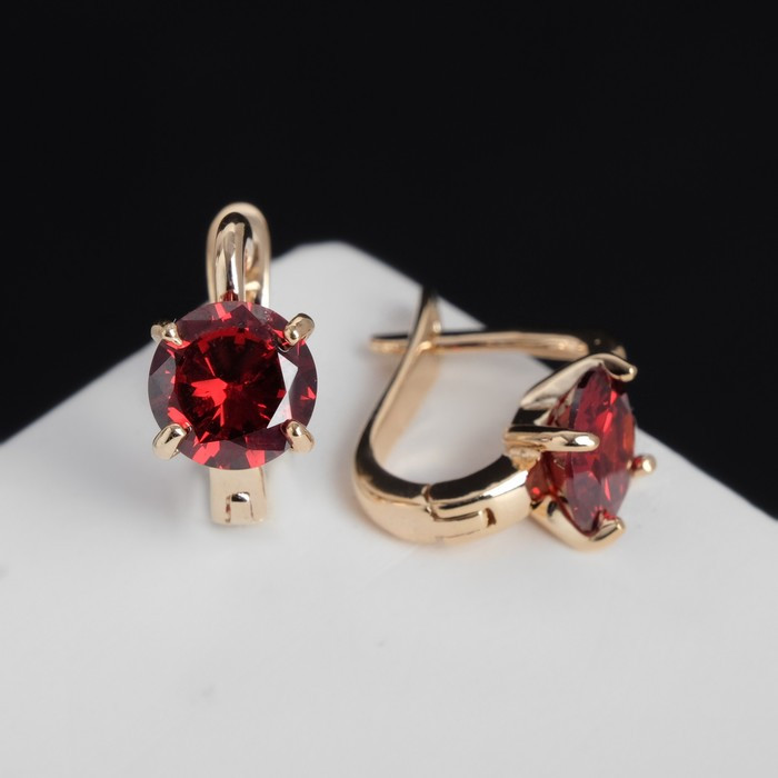 Серьги «Блум» | Фианит | Queen Fair