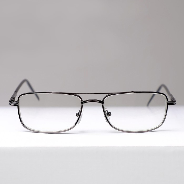 Готовые очки для зрения с диоптриями -3,50, 9882 серый