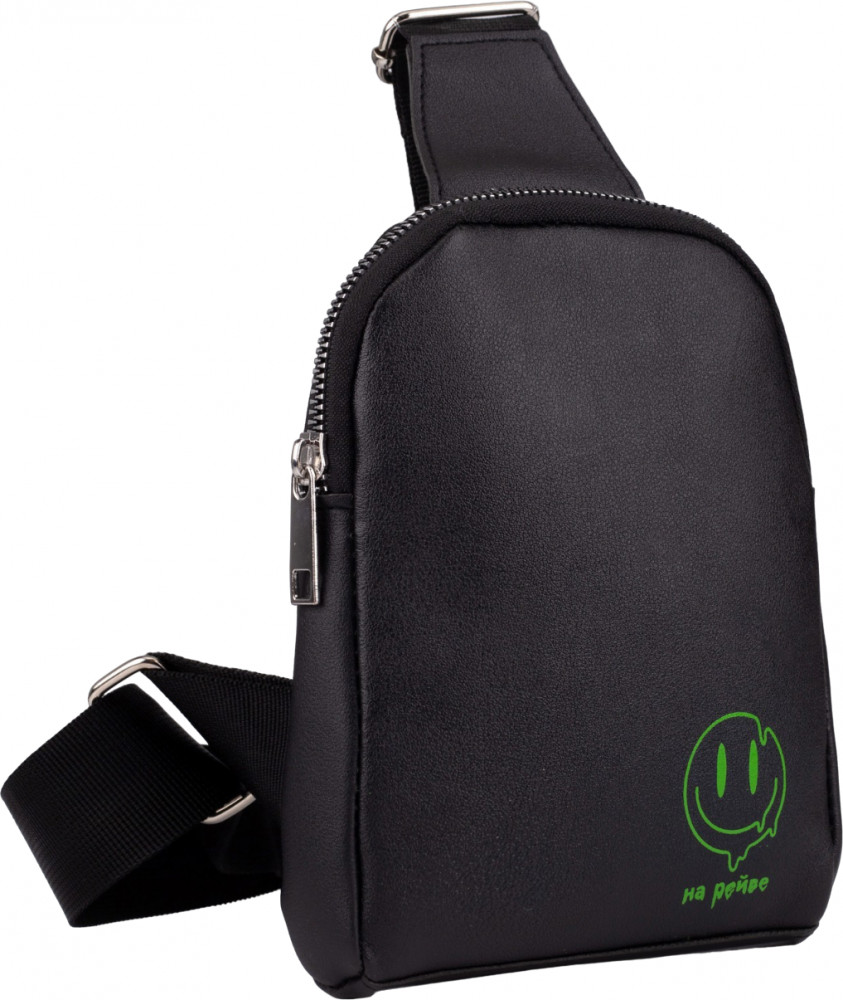 Сумка женская «На рейве» | Смайлики кожгалантерея | NAZAMOK