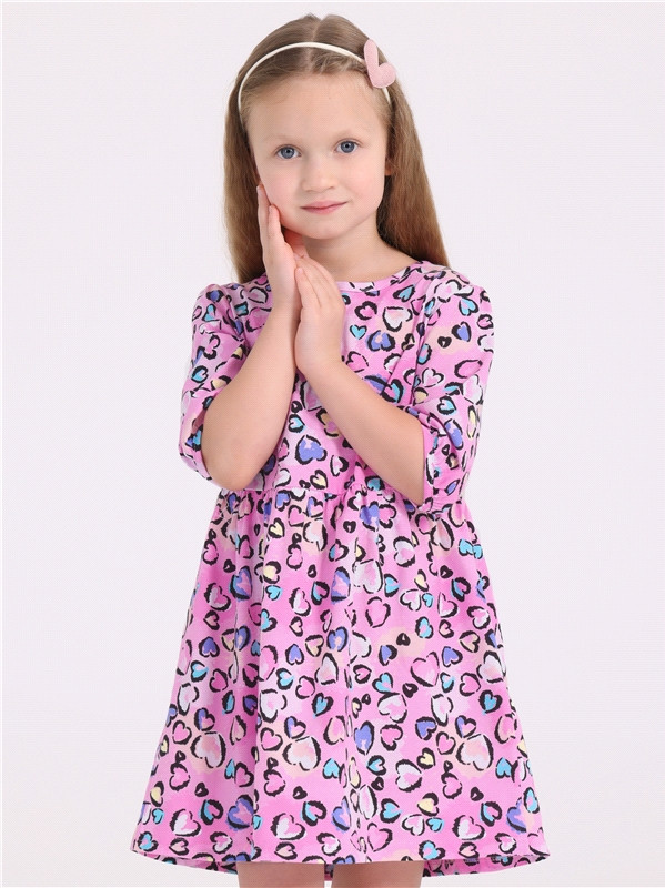 Платье для девочек | Променад | Апрель
