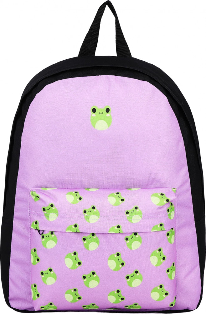 Рюкзак молодежный «Лягушки» | Лягушки Кожгалантерея | NAZAMOK