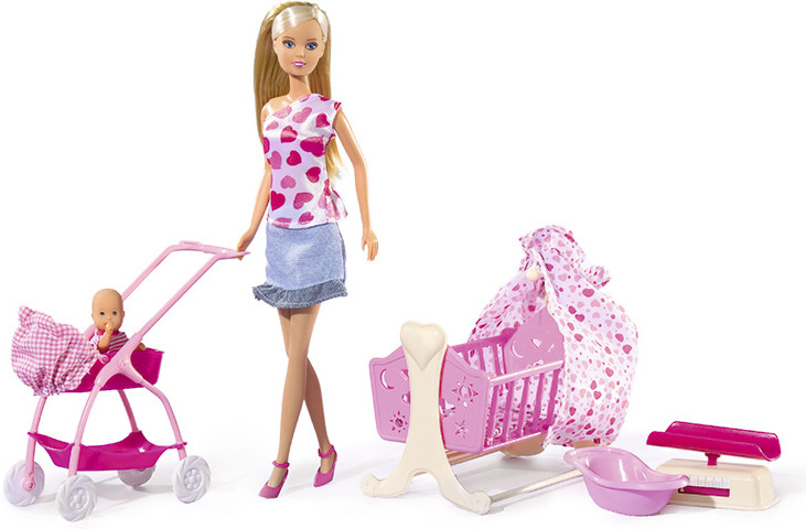 Набор игровой «Штеффи с новорожденным» | Steffi Love | Simba