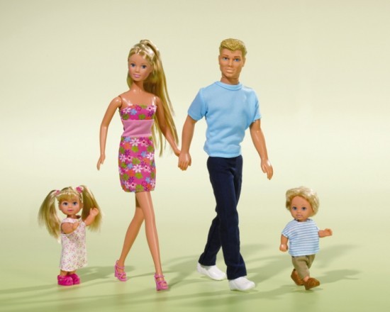 Семья кукол Штеффи, в тубе | Steffi | Simba