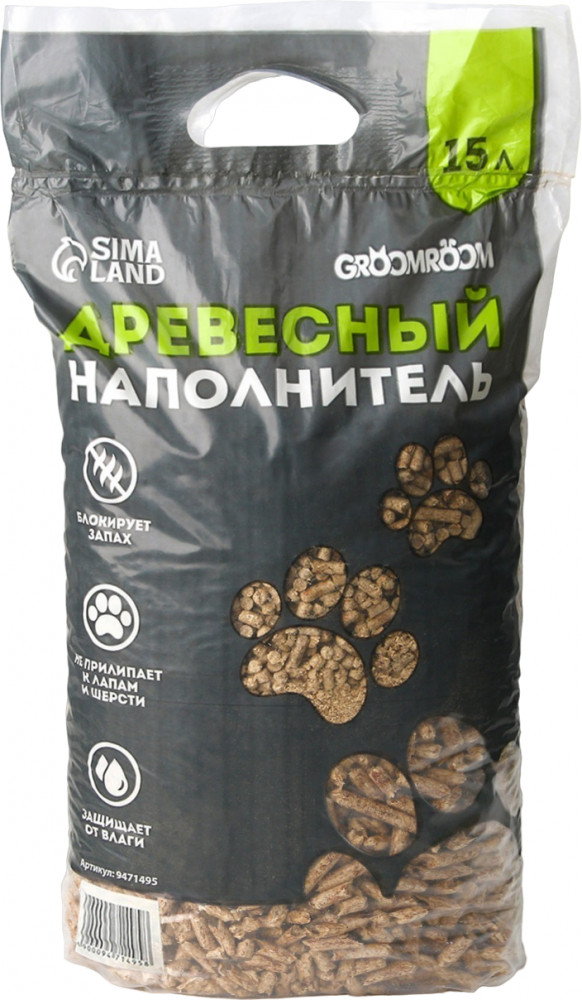 Наполнитель древесный | Groomroom