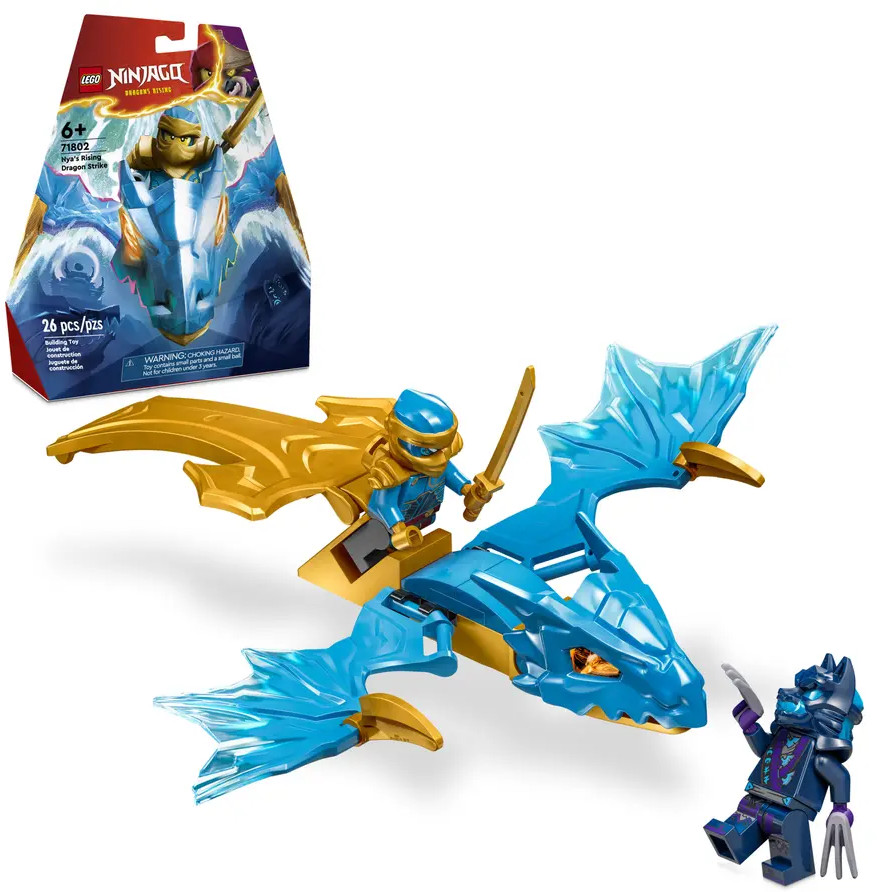 Конструктор Ninjago 71802 Удар восходящего дракона Нии Nya's Rising Dragon Strike | LEGO Ninjago | LEGO (ЛЕГО)