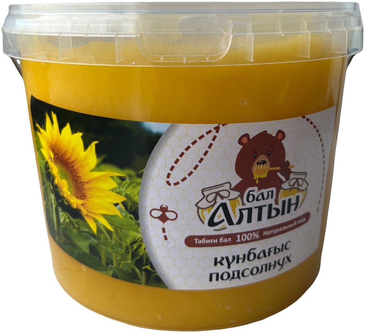 Натуральный мёд «Подсолнечный» | Алтын бал