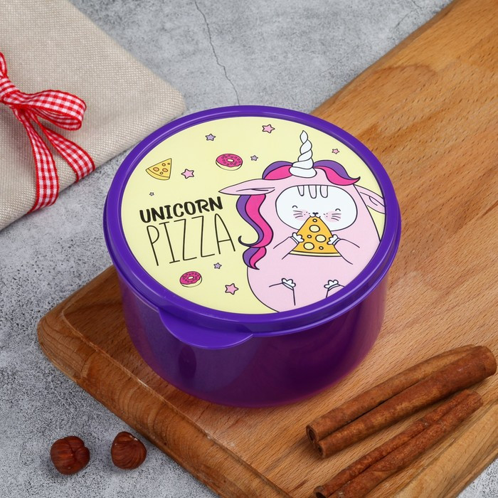 Ланч-бокс «Unicorn pizza» | FoodVibes