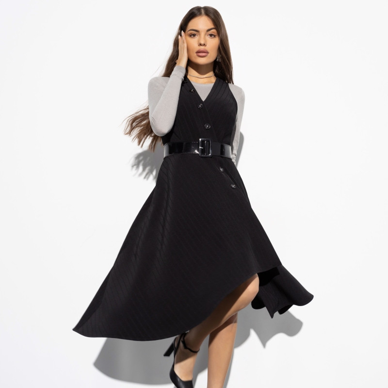 Сарафан женский «Тебе идёт, элегант, с ремешком» | Charutti