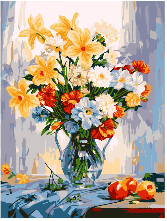Картина по номерам «Нежный натюрморт» | Lori