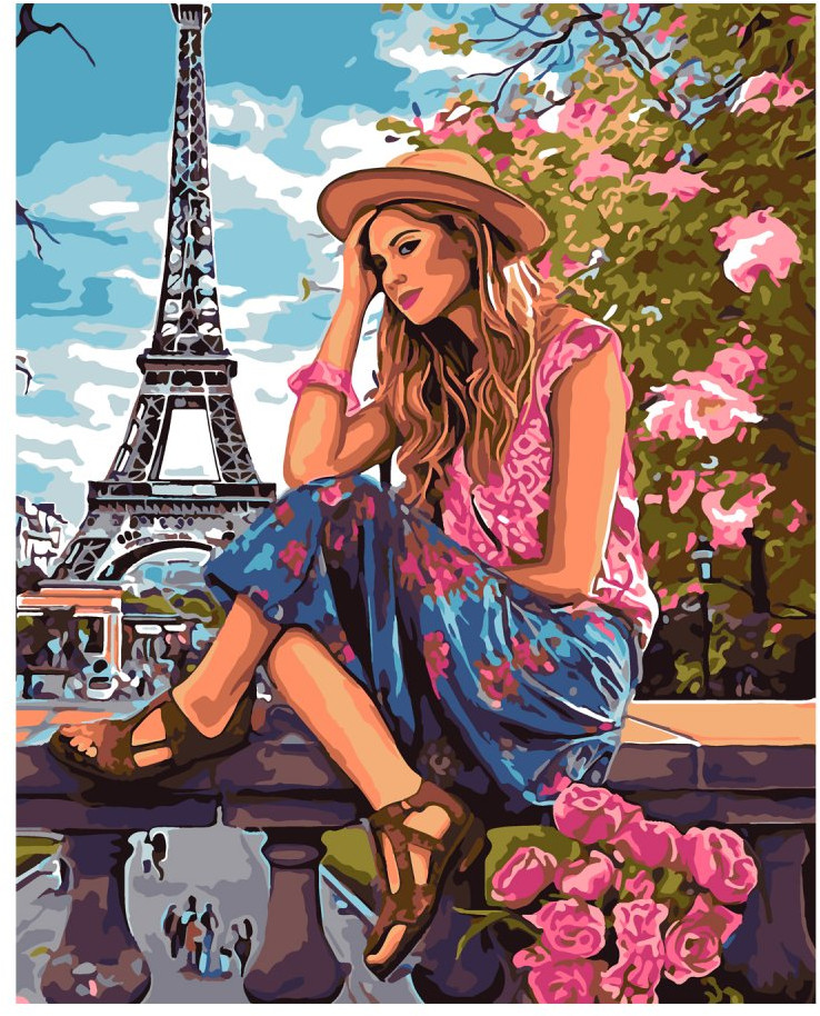 Картина по номерам «Ароматы Франции» | Lori