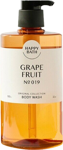 Гель для душа с ароматом грейпфрута «Grape fruit body wash» | Original | Happy Bath