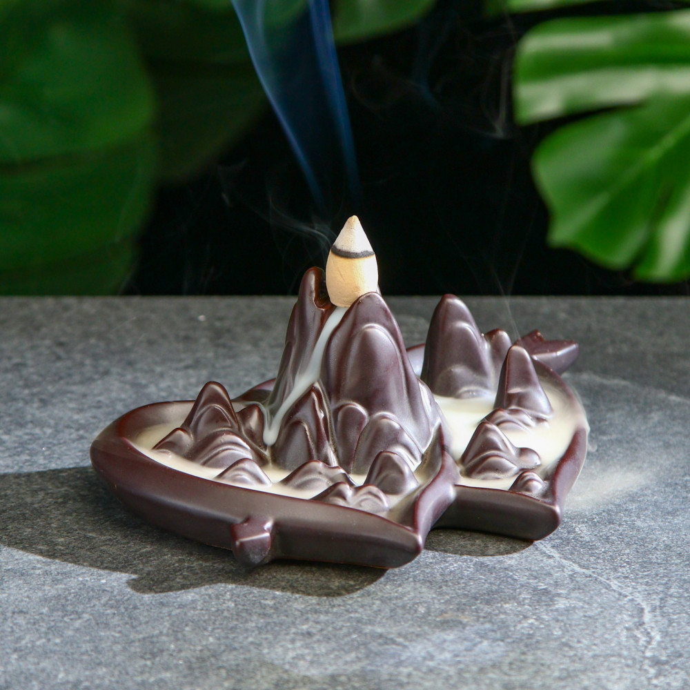 Подставка для благовоний с аромаконусами «Два сердца» | Магия Востока