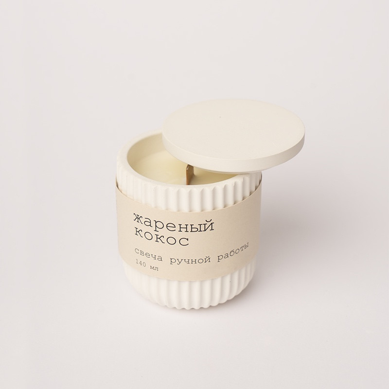 Ароматическая свеча «Жареный кокос» | Okami
