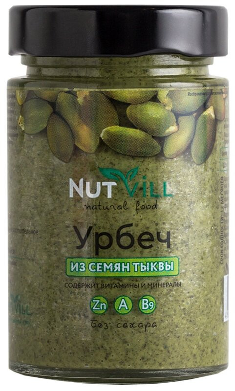 Урбеч из тыквенных семечек | Nutvill
