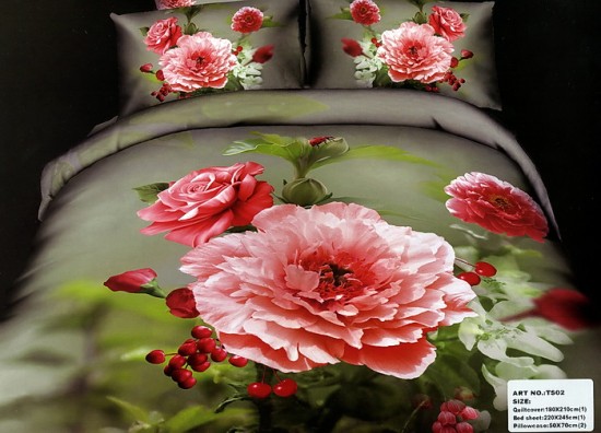 Комплект постельного белья «Tango» (арт. cs785-2, 2-спальный, сатин, 2 наволочки 50х70) | ТекстильГрупп