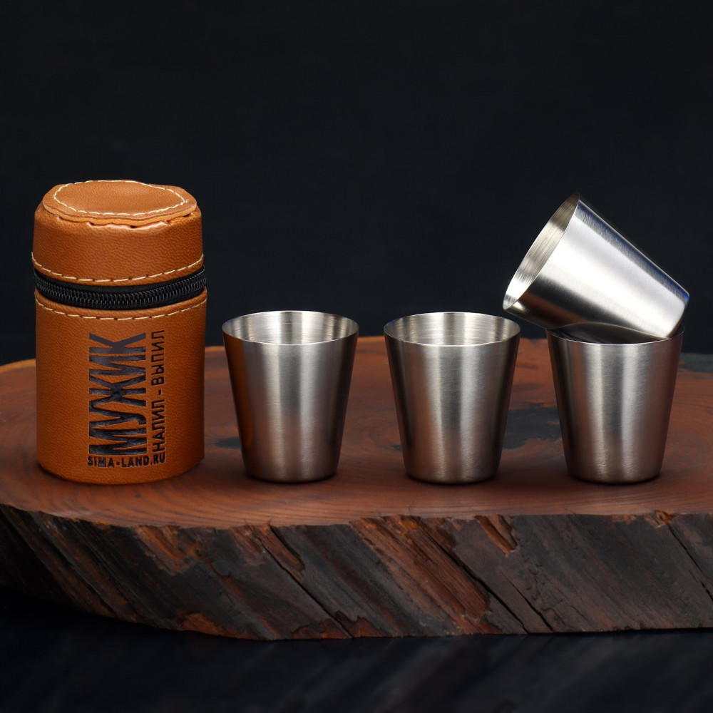 Набор стопок «Налил - выпил» | 23 Февраля | Mode Forrest