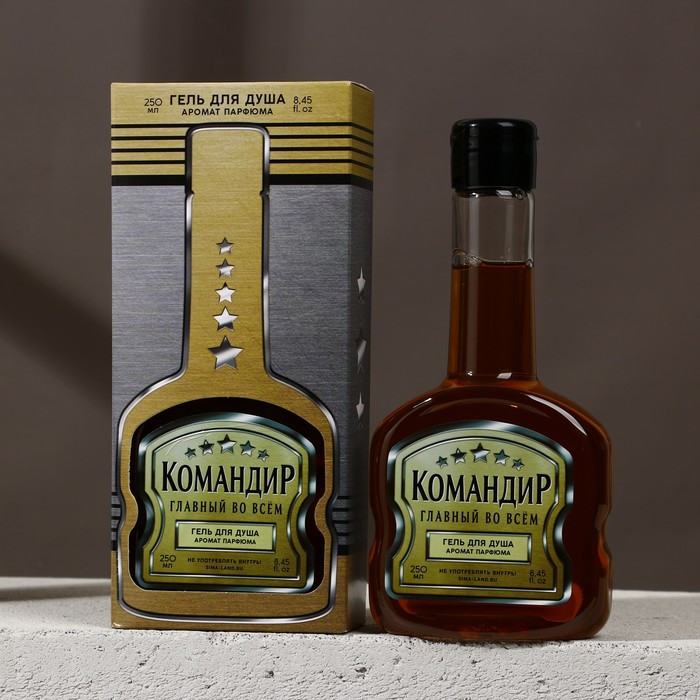 Гель для душа «Командир» | Алкоголь | Hard Line