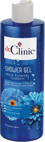 Гель для душа «Blue Flowers Garden» | Dr. Clinic