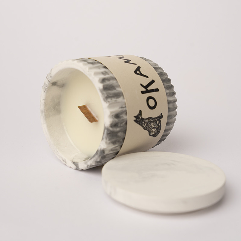 Ароматическая свеча «Пряный имбирь» | Okami