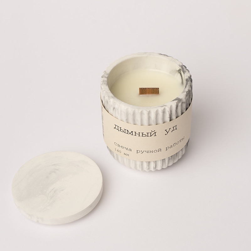 Ароматическая свеча «Дымный уд» | Okami