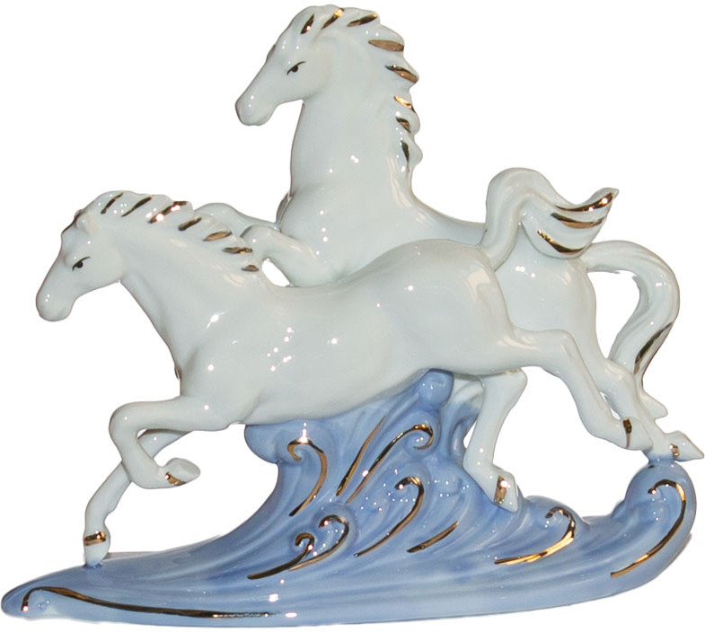 Статуэтка «Скачки арабских скакунов» | ИнтерPresent