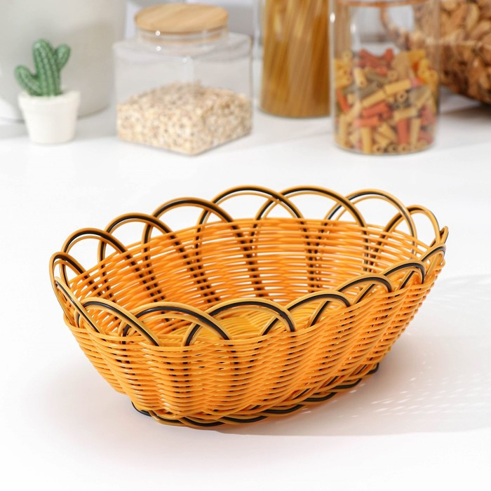 Корзинка плетёная «Венок» | ИнтерPresent