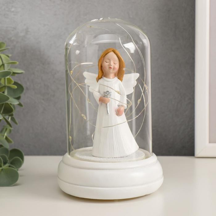 Сувенир в колбе «Ангел-девочка с пухлыми щёчками» | ИнтерPresent