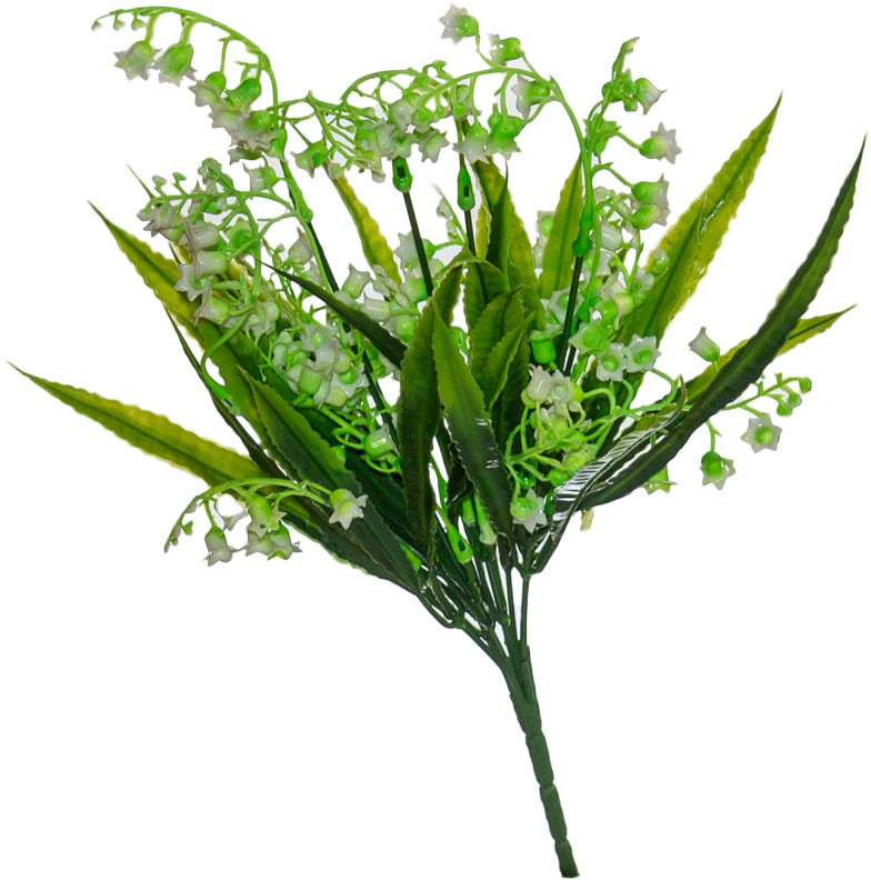 Цветы искусственные «Молодой ландыш» | ИнтерPresent