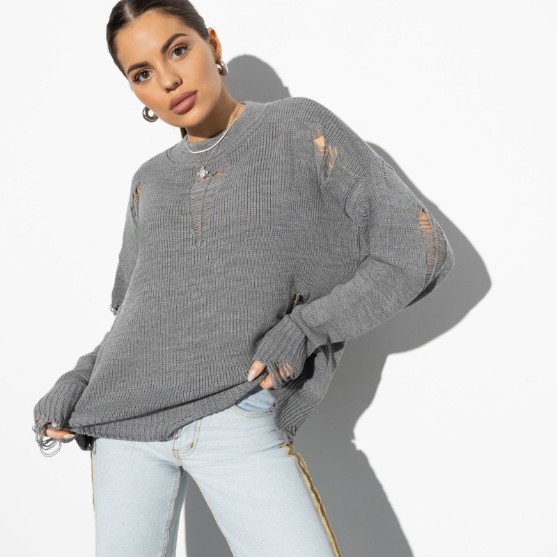 Джемпер женский «Модный резонанс metallic» | Charutti