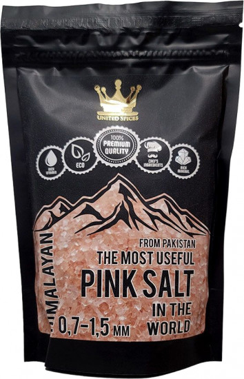 Соль гималайская розовая