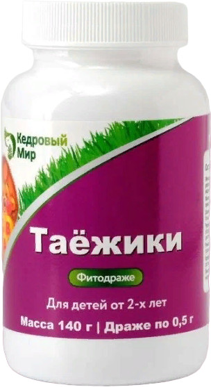 БАД «Таёжики» | Кедровый мир