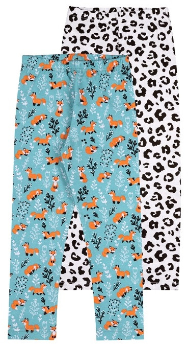 Комплект легинсов для девочек | Лужок | Апрель