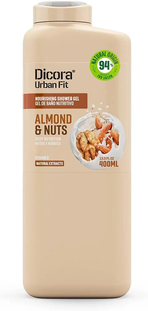 Гель для душа «Vitamin B Almonds & Nuts» | Dicora UrbanFit
