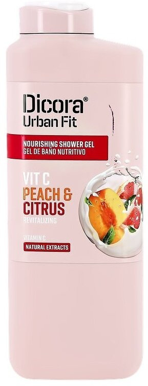 Гель для душа «Vitamin C Citrus & Peach» | Dicora UrbanFit