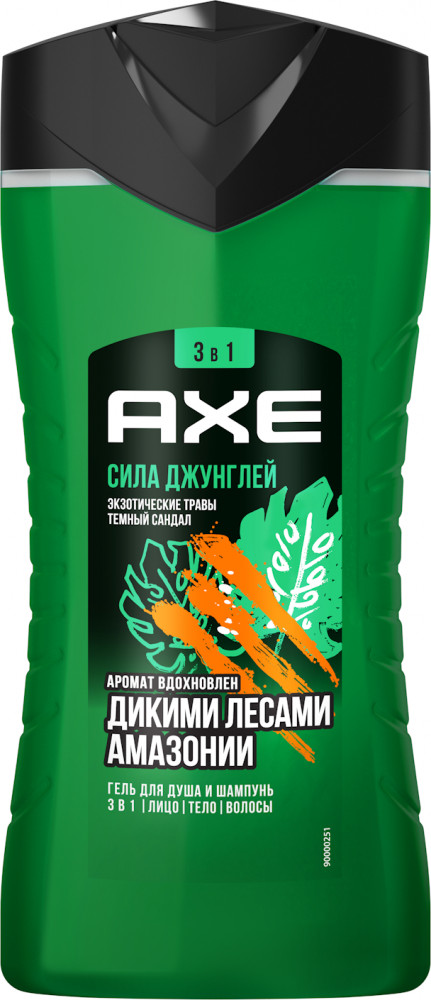 Гель для душа и шампунь «Сила джунглей» | AXE