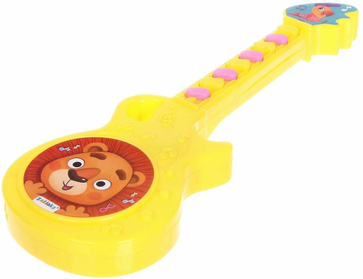 Гитара музыкальная «Весёлые зверята» | Музыкальные инструменты | Zabiaka