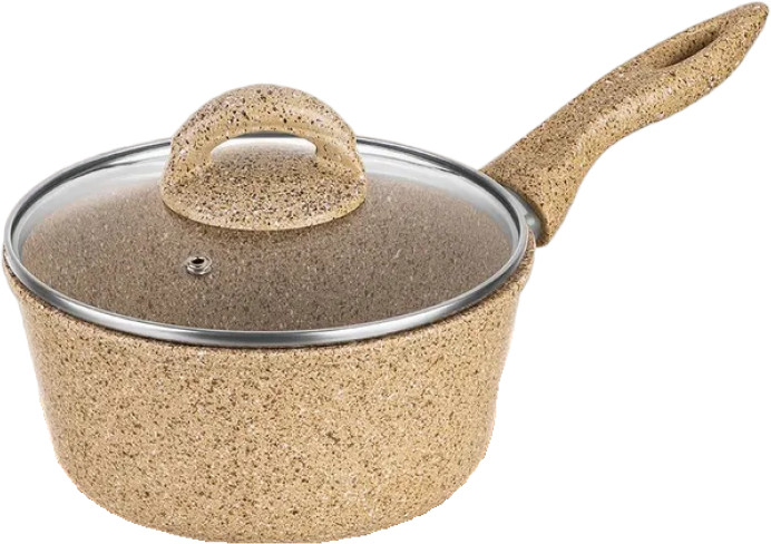 Ковш с крышкой «Медовый гранит» | Гармония вкуса | Elan Gallery