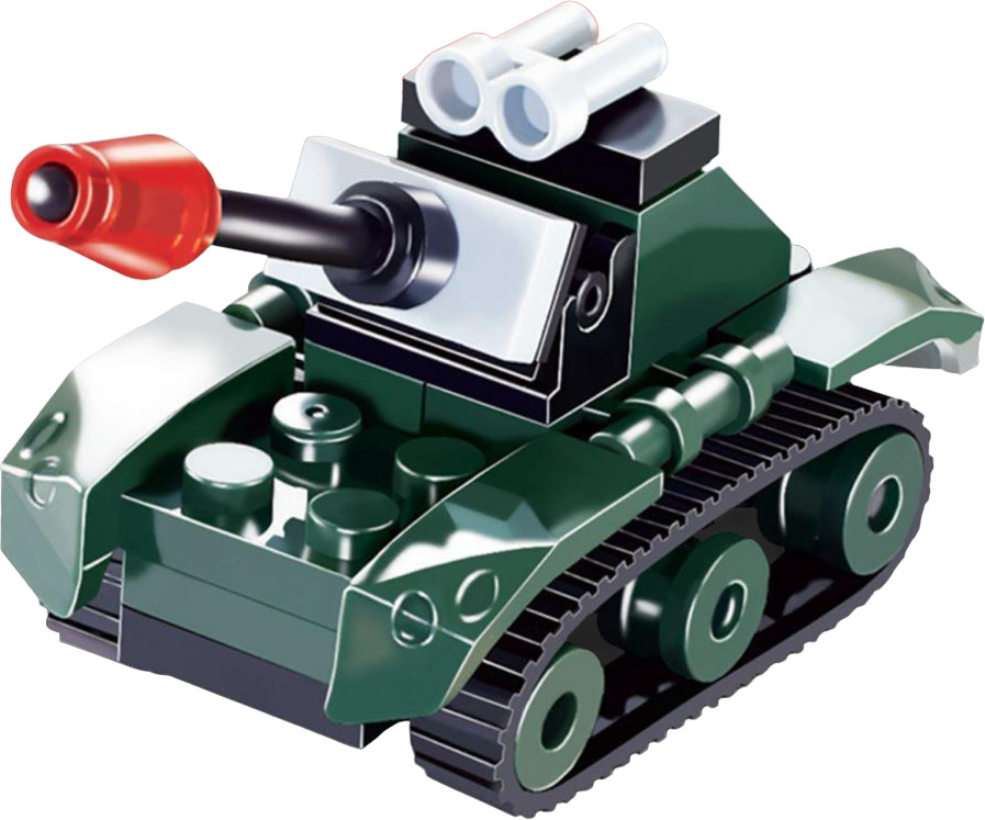 Конструктор «Боевой танк» | Военные | Unicon