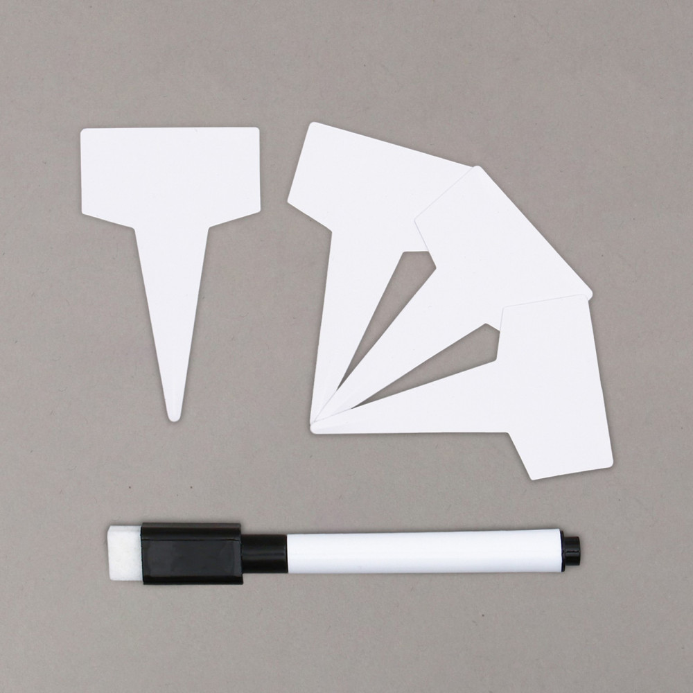 Набор табличек садовых с маркером | Greengo