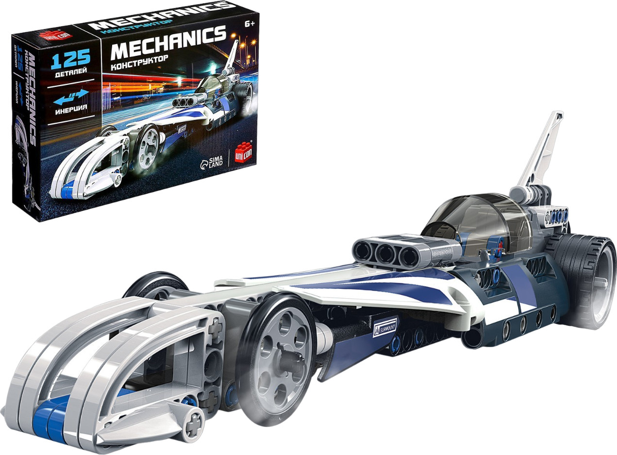 Конструктор «Гоночная машина» | Техно Конструкторы | Unicon