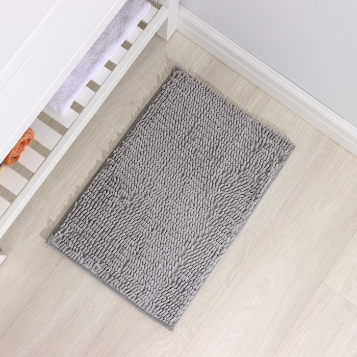 Коврик для ванной «Букли длинные» | Доляна