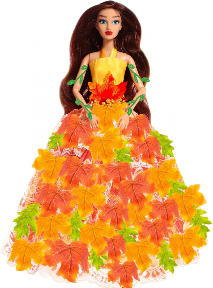 Кукла-модель «Осенняя дива Есения» | Наборы для творчества | Happy Valley