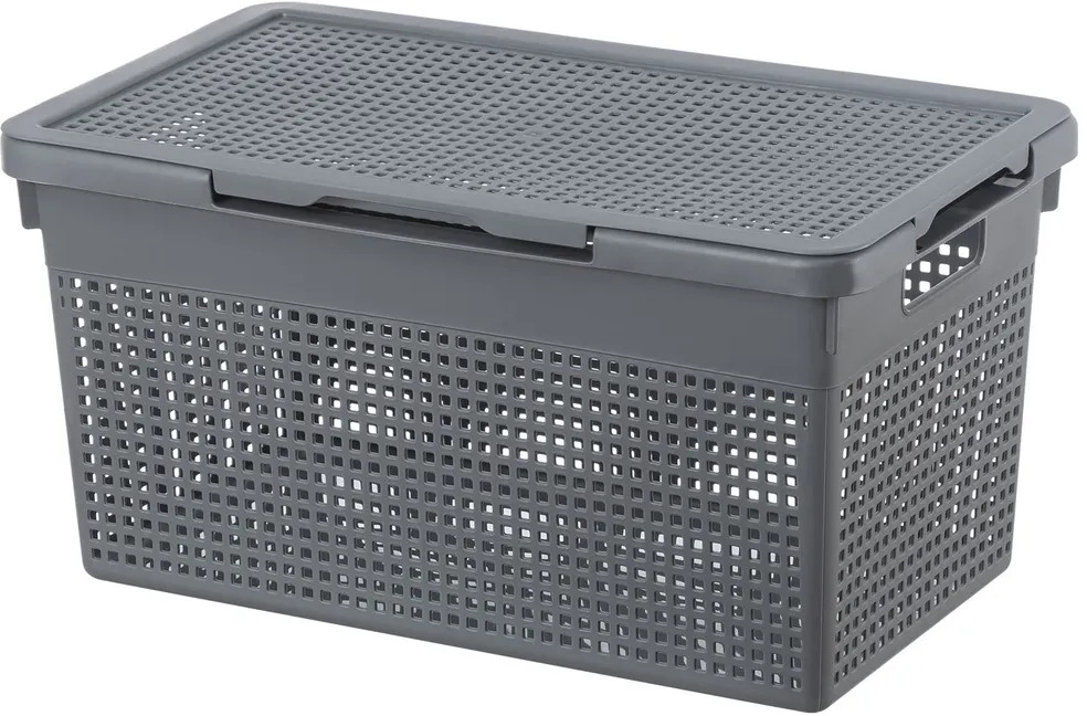 Корзина с крышкой «Лофт» | El Casa