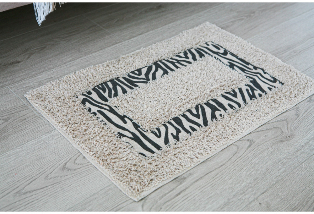 Коврик для ванной | Зебра | Доляна
