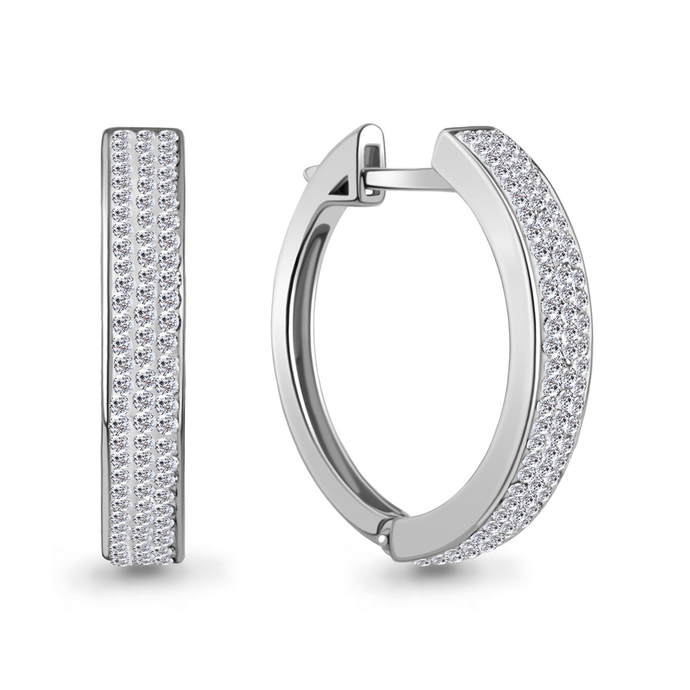 Серьги из серебра | Aquamarine