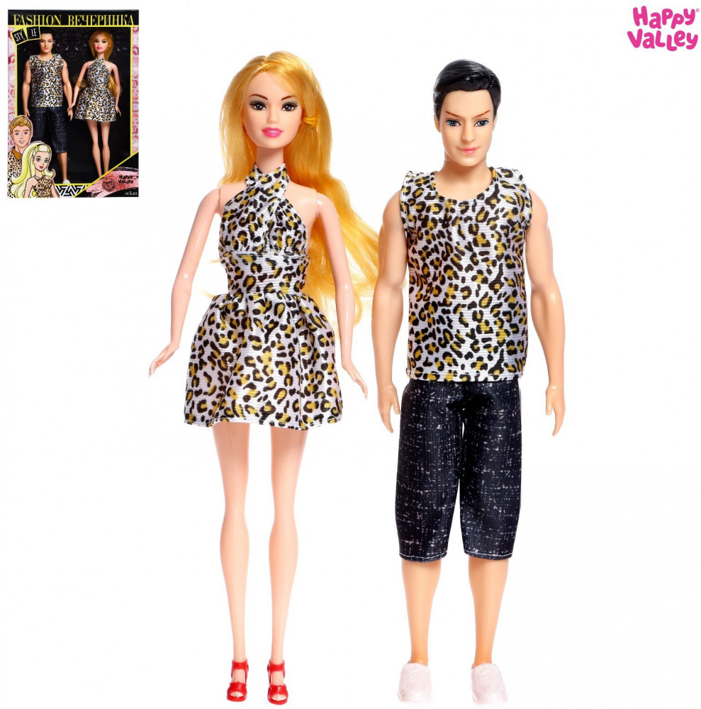 Набор кукол «Fashion вечеринка» | Кукла модельная | Happy Valley